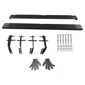 Lh239r Maxpeedingrods 6 Inch Running Boards For Ford F-150 Super Cab 2015-2025 Abs Aluminum Alloy
