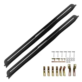 Mya4ru Maxpeedingrods Aluminum Running Boards For Toyota Sienna Limited 2021-2025 Black Side Steps