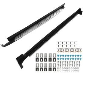 N1dkw5 Maxpeedingrods Nerf Bar Running Boards For Hyundai Santa Fe 2019-2023 Black Aluminum Protection