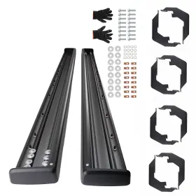 Nam3gb Maxpeedingrods 82in Side Steps For Chevy Colorado Gmc Canyon Crew Cab 2015-2026 Non-slip