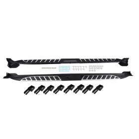 P8qoh1 Maxpeedingrods Black Running Boards Step Set For Kia Carnival Lx Ex Sx 2022-2024 Aluminum Pair