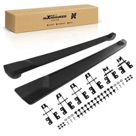 S7x5uv Maxpeedingrods Running Board Side Steps For 2018-2024 Jeep Wrangler Jl 4dr Non-slip Design