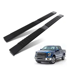 Sg7zur Maxpeedingrods Running Boards Nerf Bars For Ford F-150 Super Crew Cab 15-25 Non-slip Protection