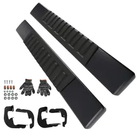 Sijp8g Maxpeedingrods Running Boards Side Step Board For Gmc Chevy Sierra Hd 2007-19 Nerf Bars
