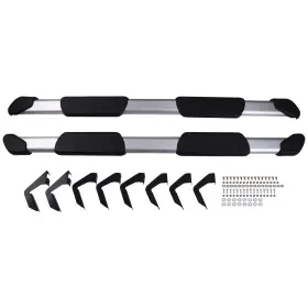 Sv0zi2 Maxpeedingrods 5 Inch Running Board Black For Toyota Tundra Double Cab 07-21 Aluminum Side Step Sv0zi2 Maxpeedingrods 5 Inch Running Board Black For Toyota Tundra Double Cab 07-21 Aluminum Side Step