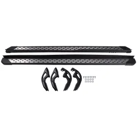 T2uayg Maxpeedingrods Black Side Step Running Board For Honda Pilot 2016-2022 Aluminum Construction