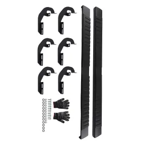 U498a3 Maxpeedingrods Non-slip Side Steps For Silverado/sierra 1500 Crew Cab Trucks 2019-2025