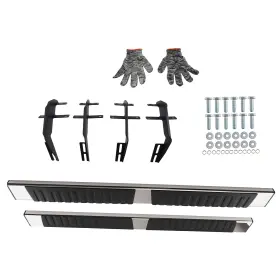 U538o9 Maxpeedingrods 6 Inch Running Boards Nerf Bars For Ford F-150/f-250/f-350 Super Cab 2015-2026