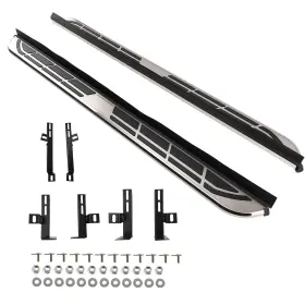 Vde0zt Maxpeedingrods Running Boards Nerf Bars For Infiniti Jx35 Qx60 13-2021 Left&right Black