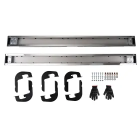 Vuyl8a Maxpeedingrods Running Boards Step Rails For Chevy Silverado Sierra 2001-13 Nerf Bars Black
