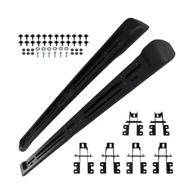 W64y1t Maxpeedingrods Heavy Duty Running Board Side Steps For 2018-2024 Jeep Wrangler Jl 4door Black