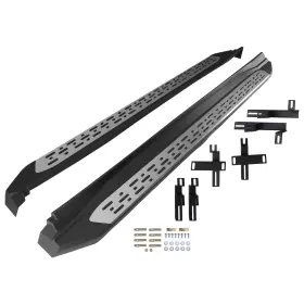 W6sp0y Maxpeedingrods Running Board Side Steps Bar For Toyota Highlander 2014-2019 74 Inch Black Nerf Bars