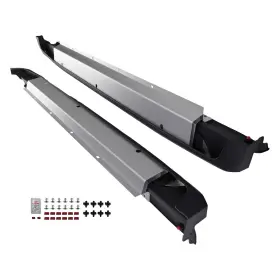 Waut9i Maxpeedingrods Black Running Board Side Steps For Kia Telluride 19-24 Heavy Duty Aluminum