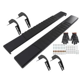 Wdfu87 Maxpeedingrods 6 Inch Running Board Side Steps For Ford F250 F350 Super Duty 1999-2016 Black