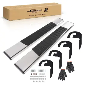 Wik2te Maxpeedingrods Side Steps Running Boards For Ford F-150 2004-2014 450lbs Load Rating Non-slip