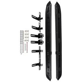 Wm6rgv Maxpeedingrods Non-slip Side Running Board Nerf Bars For Honda Cr-v 2017-22 500lbs Silver&black