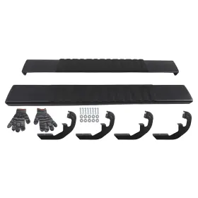 Wp52fd Maxpeedingrods 6 Inch Running Board For Silverado Sierra 1500 2500 3500 Hd 2019-25 Step Rails Black