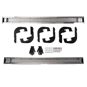 X2wmtj Maxpeedingrods Running Boards Step Rails For Chevy Silverado Sierra 2001-13 Nerf Bars Black