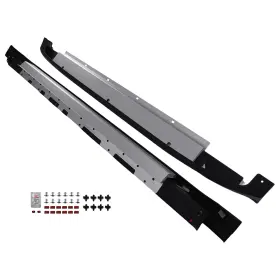 Xsphd1 Maxpeedingrods Heavy Duty Running Board Steps For Kia Telluride 2019-2024 Black Aluminum