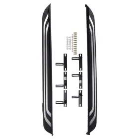 Xwe7cb Maxpeedingrods Step Rails Side Nerf Bar For Toyota Rav4 2019-2024 Non-slip Surface Black