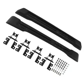 Yai7b8 Maxpeedingrods Abs Side Step Running Board For 07-18 Jeep Wrangler Jk 2door Complete Mount Kit