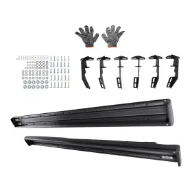 Yd85ta Maxpeedingrods Nerf Bars Side Steps For Dodge Ram 1500 Quad Cab 2009-2018 Aluminum Alloy Abs