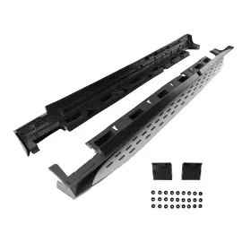 Ywbc4l Maxpeedingrods Aluminum Side Running Board For Mercedes-benz Gl Gls Class X166 2013-2018 Black