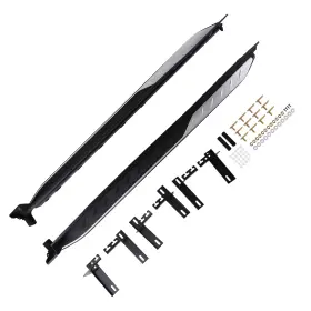Zwo3s9 Maxpeedingrods Nerf Bars Running Board Side Step Kit For Toyota Rav4 2019-2025 Black Aluminum