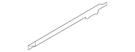 C235-71-272a Mazda Genuine Step Assembly Stiffener