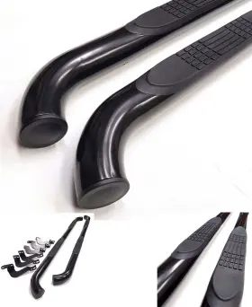 Mfmsebxtsb0012b Mechanic Force Side Step Bar For 2007-2017 Toyota Tundra Crewmax Extended Crew Cab 4 Door 3 Inch