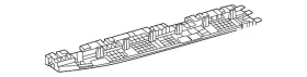 167-698-18-01 Mercedes-benz Genuine Front Support