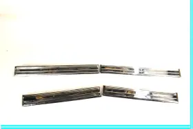 2206805535 Mercedes-benz 00-06 W220 S55 Amg S430 S500 S600 Door Step Sill Sills Set Of 4 Oem