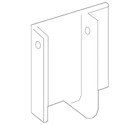 9076111300 Mercedes-benz Genuine Mount Bracket
