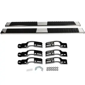 11226367 Michelleautoitem 6 Inch Side Steps Running Boards Nerf Bars For 07-21 Toyota Tundra Crew Cab