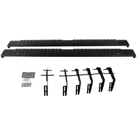 11226946 Michelleautoitem Black Nerf Bars For 2015-2023 Ford F-150 Crew Cab 6 Inch Side Steps Running Boards