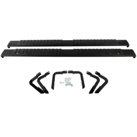 11226951 Michelleautoitem Black Nerf Bars For 2007-2018 Nissan Titan Crew Cab 6 Inch Side Steps Running Boards