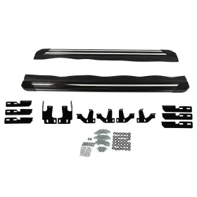 11654448 Mirror-zone Side Steps Running Boards Nerf Bars Black For 2009-2015 Honda Pilot
