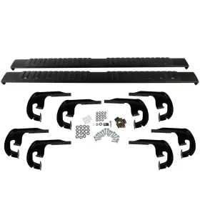 11658598 Mirror-zone 6 Inch Running Boards For 2007-2018 Chevrolet Silverado 1500 Crew Cab Side Steps