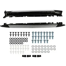 11658679 Mirror-zone Running Boards Black For 2007-2012 Bmw X5 Nerf Bars Side Steps