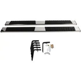 11658780 Mirror-zone Running Boards 6 Inch Nerf Bars For 2015-2021 Chevrolet Colorado Crew Cab Side Step