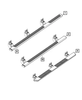 68305321ac Mopar Genuine Side Step Left