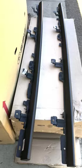 68341314aa Mopar 2020 2023 Jeep Gladiator Jt Driver Passenger Rubicon Rock Sliders Oem