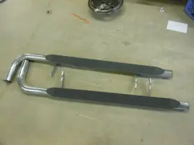 82206121 Mopar Genuine 2002 2003 2005 2007 Liberty Chrome Step Bars Bar 02 03 04 05 06 07