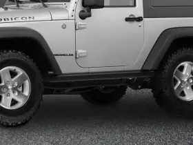 82210585ab Mopar Rubicon Rock Rails Pair 2-door For 07-18 Jeep Wrangler Jk -