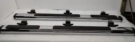 82215329ab Mopar 2018-2024 Jeep Wrangler 4-door Jl Tubular Side Steps Chrome Oem