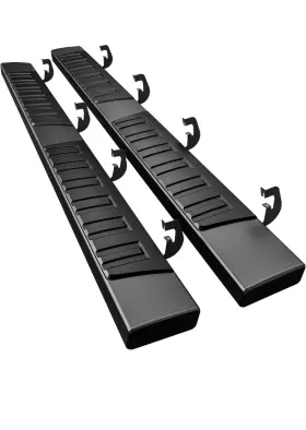 M3612100a Mostplus Pair 6 Inch Running Boards Side Steps For 2019-2023 Silverado Sierra 1500 Double Cab