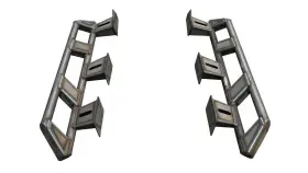 Mtb-mb1272 Motobilt Frame Mounted Stretch Rock Slider - Jeep Jk