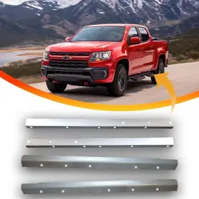 Jc-13cc Motorcitysheetmetal Inner And Outer Rocker Panels For 2013-2022 Colorado Gmc Canyon Crew Cab 4pc Set