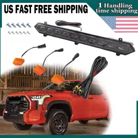 At05027803 Motorfamily-2021 3pcs For Toyota Tundra 2022 2023 Led Light Bar Front Grille Lights Assemblies Us