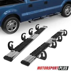 M03602701f1127 Motorsportplus Pair 6 Inch Running Board Side Step Nerf Bars For 2004-2014 Ford F150 Super Crew Cab